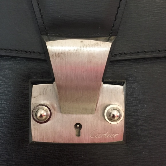 Cartier Leather Briefcase - Picture 4 of 8